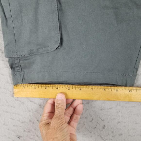 Rugged Trail Cargo Shorts Mens 36 Stretch Belted Outdoor Utility Summer Pockets - Picture 10 of 13